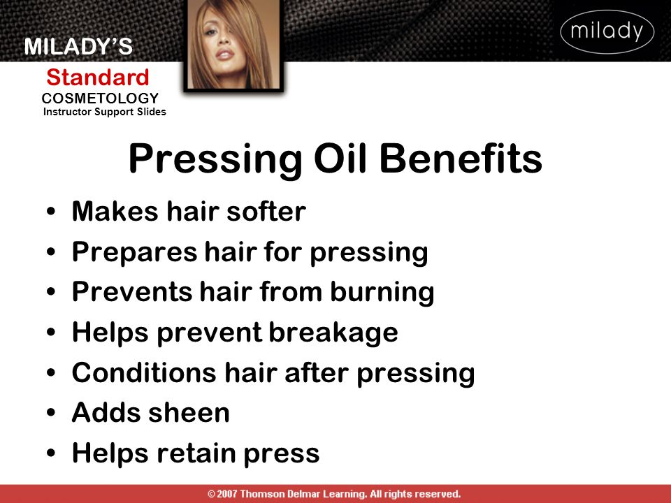 Hair clearance pressing grease